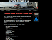 Tablet Screenshot of kitbagpubs.com